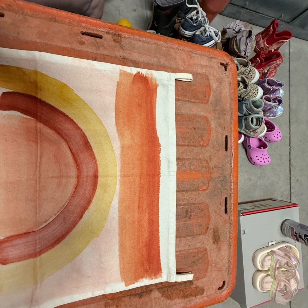 Colorful Abstract Wall Hanging - Picture 3 of 3